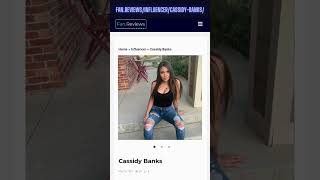 Cassidy Banks Content Review