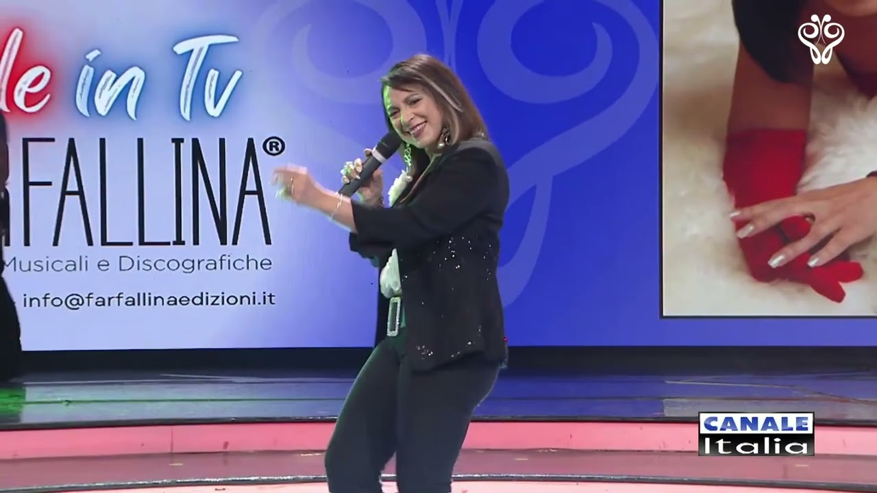 Tonya Todisco - OCCHI SELVAGGI (cumbia) Canale Italia SPECIALE FARFALLINA in TV