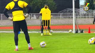 BLACK STARS TRAINED ON TUESDAY AS PREPARATIONS CONTINUE FOR FRIENDLY AGAINST BRAZIL