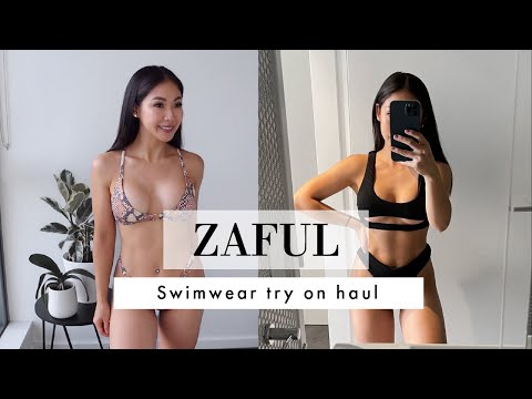 ZAFUL BIKINI Try on Haul & Review | 2021 + Discount