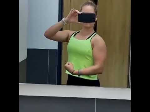 a Strong Cute Abortable Pretty Smart Nice Muscle Girl