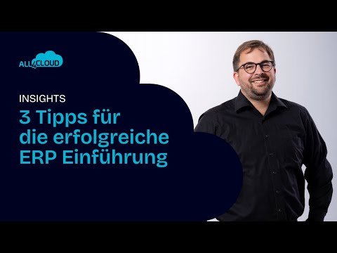 #WEBINAR: 3 Tipps für die Einführung des Cloud ERPs SAP Business ByDesign