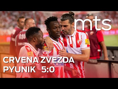 FK Crvena Zvezda Belgrad 5-0 FC Pyunik Yerevan