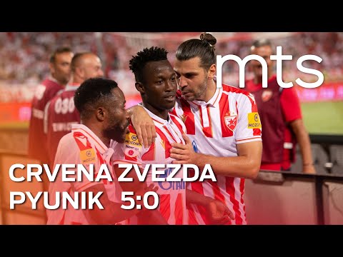 Goals and Highlights: Crvena Zvezda 5-0 Pyunik in Qualifiers UEFA Champions  League 2022