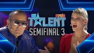 PROGRAMA COMPLETO: ¡Pase de ORO a un pase de ORO!  | Semifinal 03 | Got Talent España T7