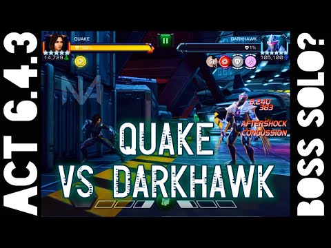 Act 6.4.3 Quake vs Darkhark Boss
