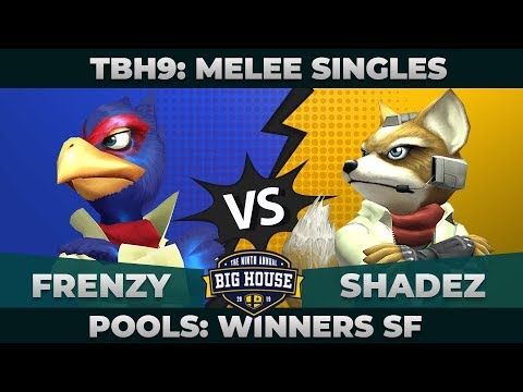 Frenzy vs Shadez - Pools Winners' Semifinals: Melee Singles - TBH9 | Falco vs Fox