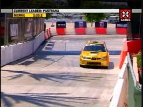 Colin Mcrae VS Travis Pastrana rally at the X-games