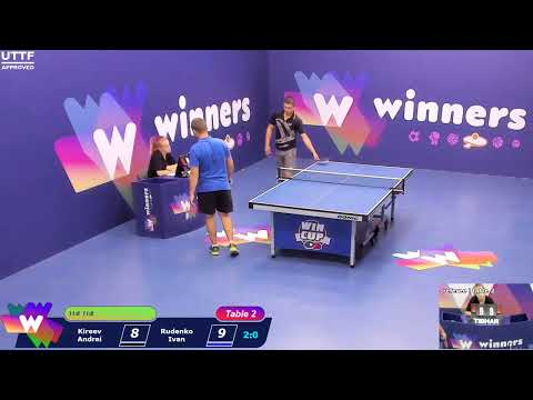 WINners CUP table 2  26.09 Kireev Andrei - Rudenko Ivan   18:00