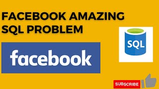 Download the video "Facebook SQL Interview Question | Solved Using 2 Methods 🔥| Data Analytics#sql #dataanalytics"