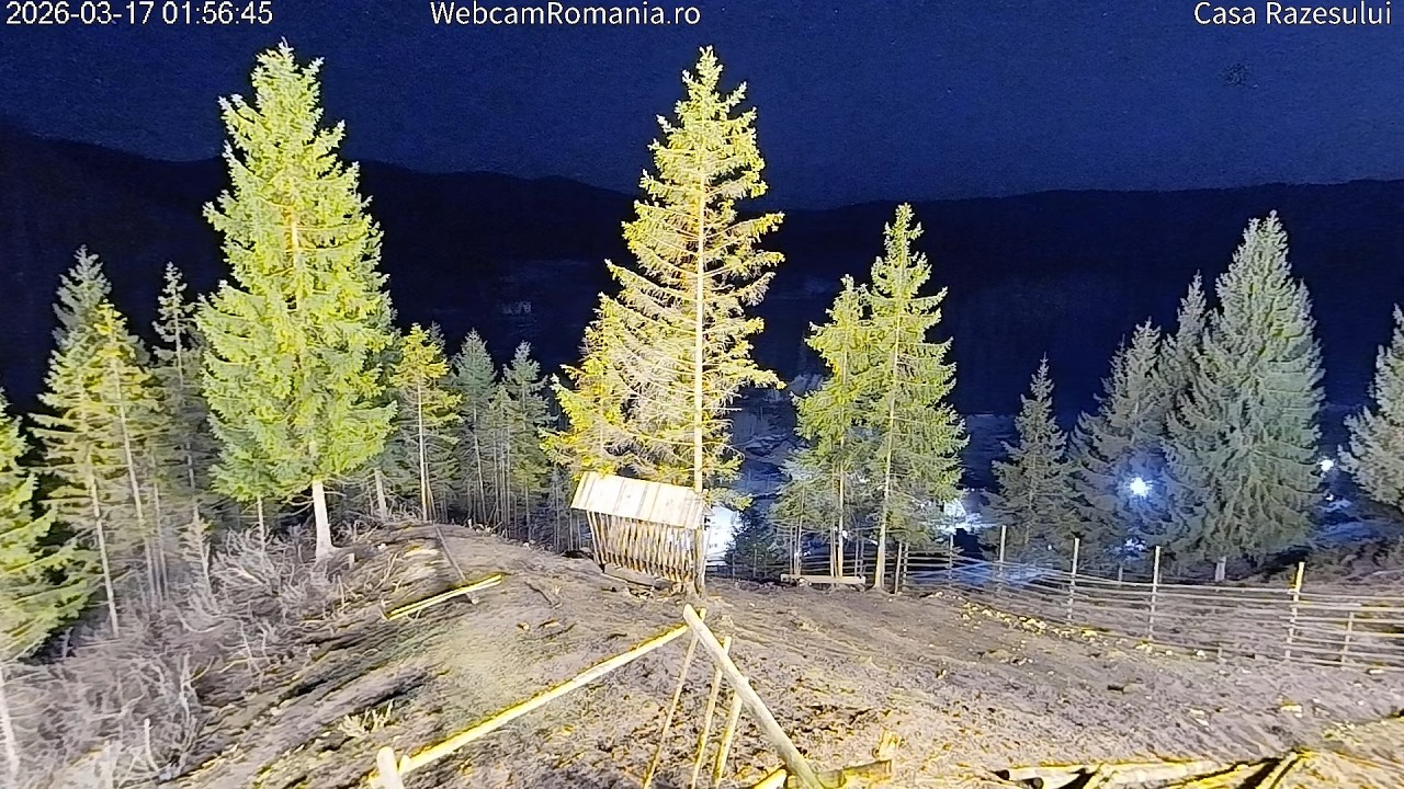 Live webcam view of Comedero de Ciervos en Bucovina