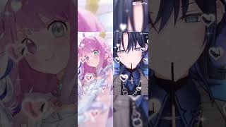 @aka-火女-みあ友  コラボありがとう♩ ホロカの並べ方綺麗すぎない！？ #ホロライブ #雰囲気ゲー  #テンプレートお借りしました  #姫森ルーナ #火威青 #ばずれ