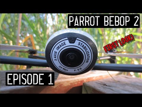 Parrot Bebop 2 Skycontroller 2 - Unboxing, Initial Thoughts, and Flight Footage Mashup - Episode 1