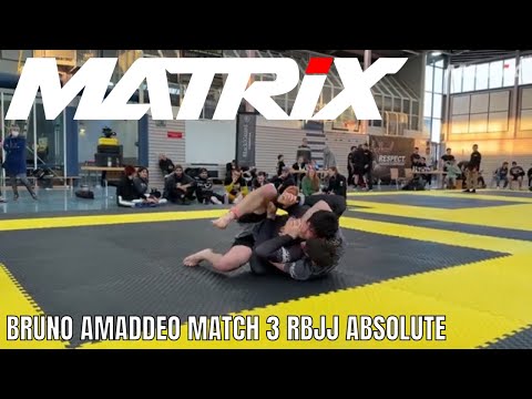 Bruno Amaddeo Match 3 RBJJ Absolute -80Kg - Matrix Jiu Jitsu