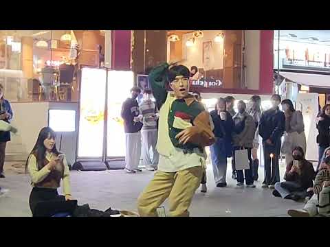 [#Highlight] 20221019 Wed. HyoJin#김효진&YuKagawa#유카가와&ShinHwa#강신화 Hongdae Busking 홍대 버스킹 SnowHorse#눈말