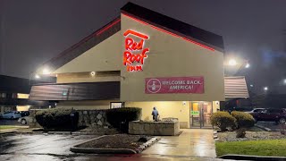 Red Roof Inn Chicago Lansing Hotel Room Tour IL