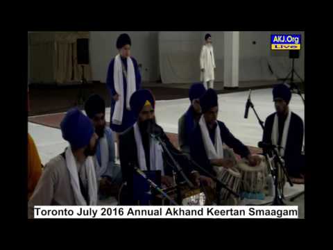 053 Toronto July 2016 Wednesday PM - Bhai Jaswant Singh Jee Toronto