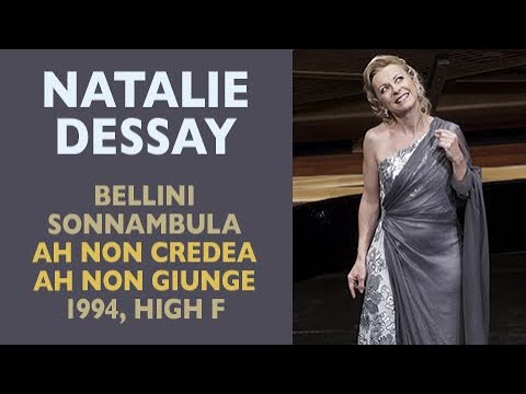 Glass Shatterers! Natalie Dessay - Bellini: LA SONNAMBULA, Final scene, 1994 concert, High F