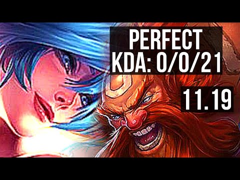 SONA & Lucian vs GRAGAS & Aphelios (SUPPORT) | 0/0/21, Rank 5 Sona | KR Master | v11.19