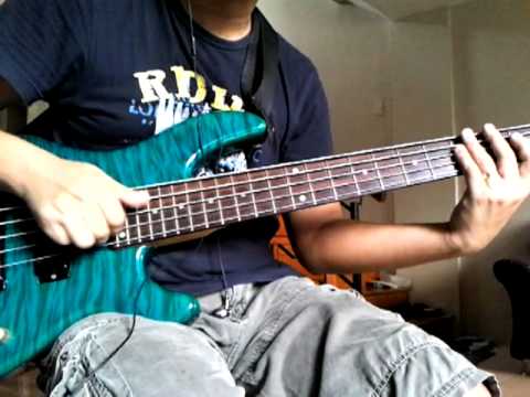 Slap Bass Exercise with right hand finger Muted Notes Technique.mp4