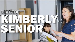 MEET KIMBERLY SENIOR, Director OF EVERY BRILLIANT THING