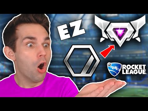 THE "EASIEST" WAYS TO SCORE IN HOOPS | ROAD TO SUPERSONIC LEGEND Rocket League Hoops SSL #2
