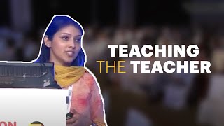 Teaching the teacher  image
