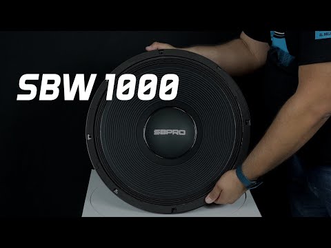 NUEVA BOCINA SBW 1000 / SBPRO Audio profesional