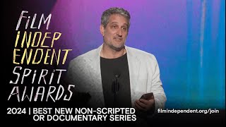 DEAR MAMA wins BEST NEW NON-SCRIPTED SERIES at the 2024 Film Independent Spirit Awards