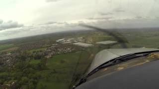 preview picture of video 'Wellesbourne Airfield - Runway 23 Landing'