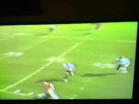 USAFE Football - Spangdahlem QB Shannon to Goodine and Shannon to Yexley