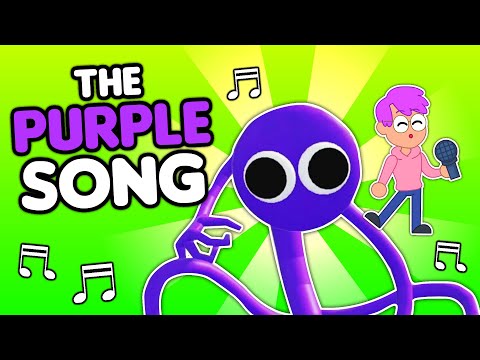 THE PURPLE RAINBOW FRIEND SONG 🎵  (ft. ALPHABET LORE, SONIC, & MORE) (Official LankyBox Music Video)