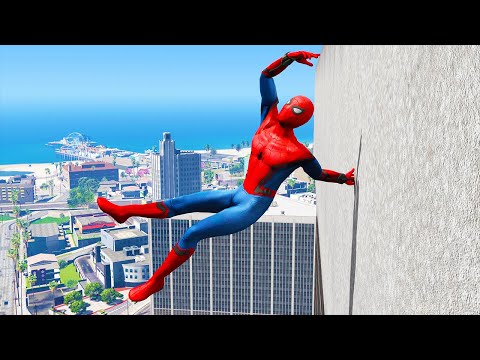 GTA 5 Falling off Highest Buildings #22 - GTA V Funny Moments & Fails, Gameplay
