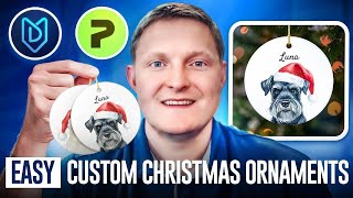 The FASTEST Way to Sell Custom Pet Ornaments on Etsy (New MyDesigns x Printify Workflow)
