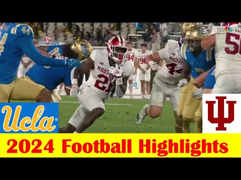 Indiana vs UCLA Football Game Highlights 9 14 2024
