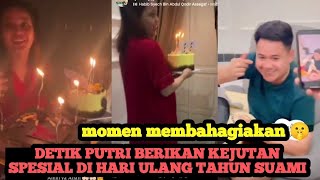 Download lagu DETIK PUTRI GIVES A SURPRISE ‼️A Happy Moment for Her Husband mp3