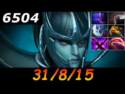 Dota 2 Phantom Assassin 6504 MMR 31/8/15 (Kills/Deaths/Assists) Ranked Full Gameplay