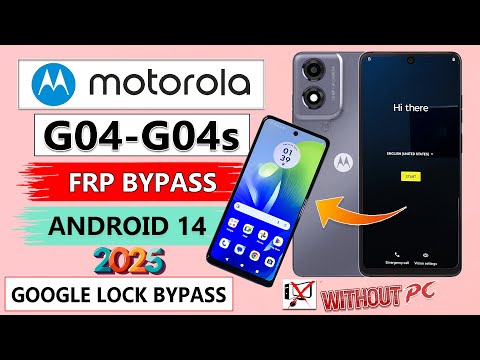 Motorola Moto G04/ G04s Frp Bypass/Reset Google Account Android 14 | Without Pc | Setting Not Open |
