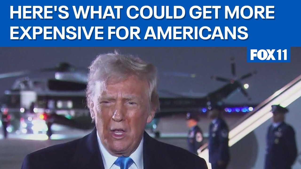 Trump tariffs could make these products more expensive