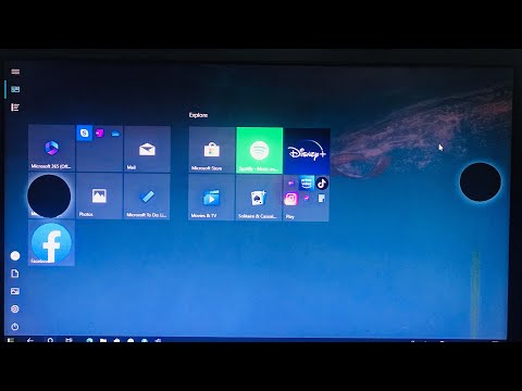 Remove Pinned Tiles in PC win10 💯 #Mizz Tech