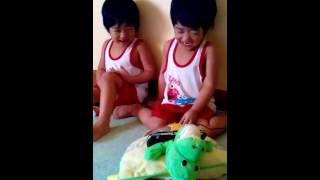 preview picture of video 'Super twins iel and eli from cabuyao laguna.'