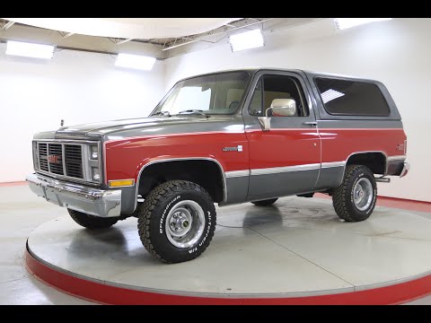 グリーンライト '87 GMC ジミー リフテッド 紺／白 9C1様ご確認用
