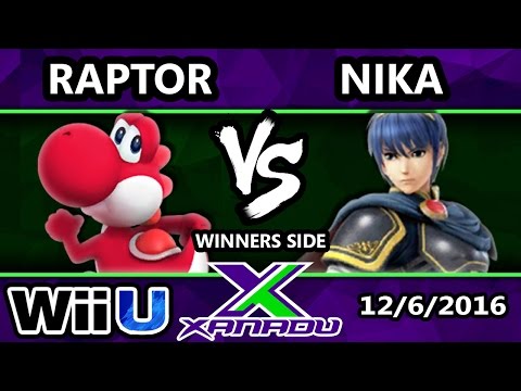 S@X 179 - Raptor (Yoshi) Vs. Nika (Marth) - SSB4 Tournament - Smash for Wii U - Smash 4