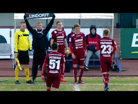 JJK vs HJK 1-5 (0-1) 23.4. 2017