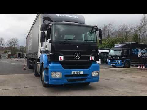 CAT C + E Reversing procedure