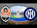🔴 Shakhtar Donetsk vs Inter Milan | UEFA Champions League | Live Match Today 2021 🎮PES21 Gameplay