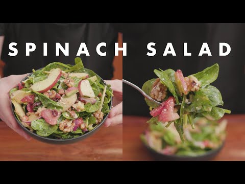 Spinach Salad Recipe