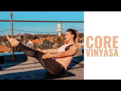 25. 25 Perces Core Vinyasa