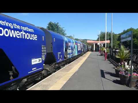 60026 + 66424 on loan to GBRf + 60076 with two tone on mega rare triple TnT 6M51 Donny DD - Tuebrook