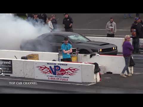 RACE Dodge Demon vs Old School Muscle Cars